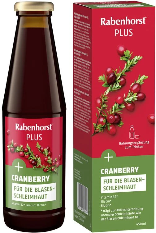 Rabenhorst - Cranberry Plus, 450ml