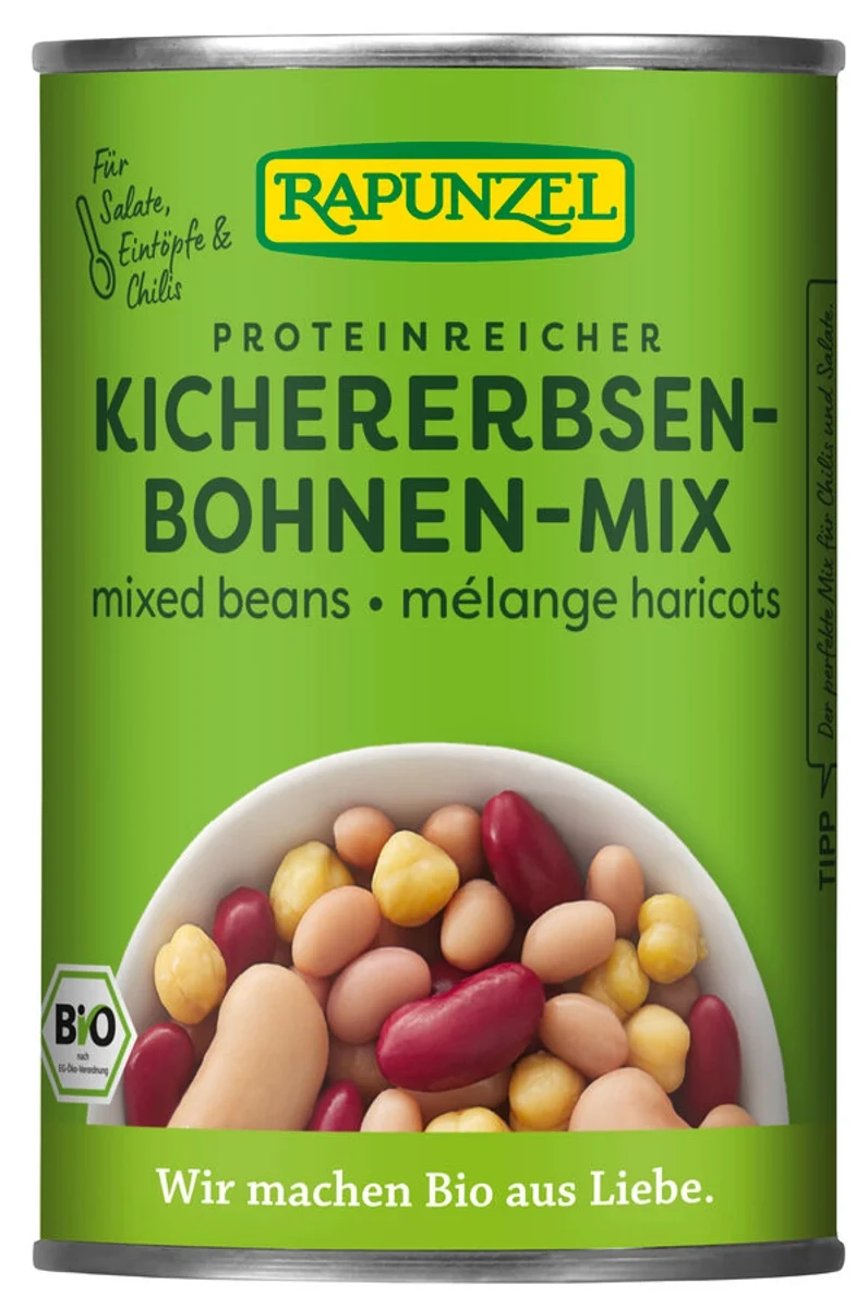 Rapunzel - Kichererbsen-Bohnen-Mix bio vegan, 400g