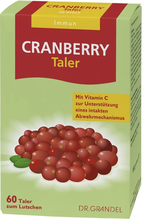 Dr. Grandel - Cranberry Taler, 60 Stück, 198g