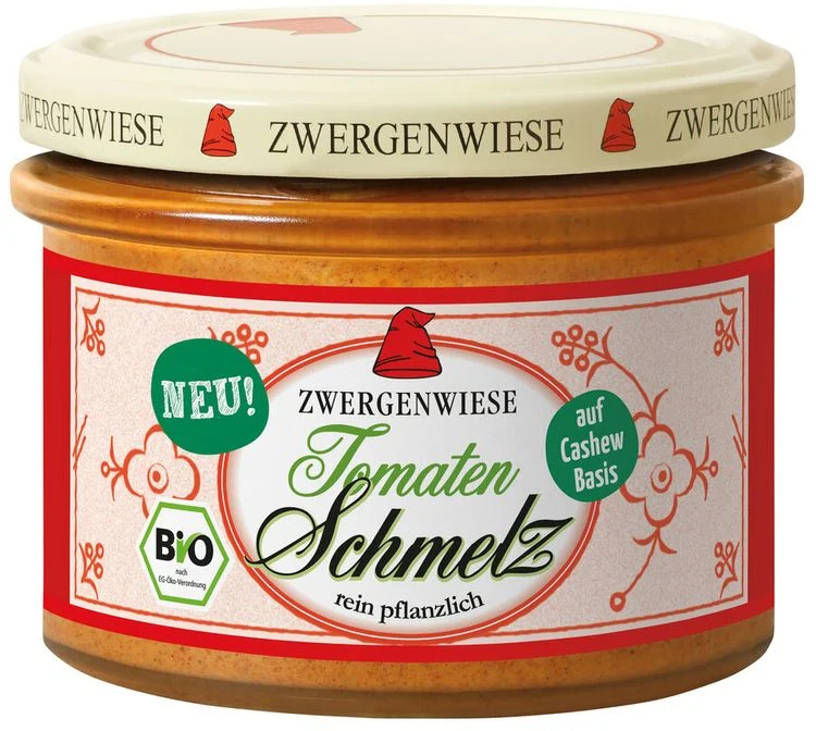 Zwergenwiese - TomatenSchmelz bio vegan 160g