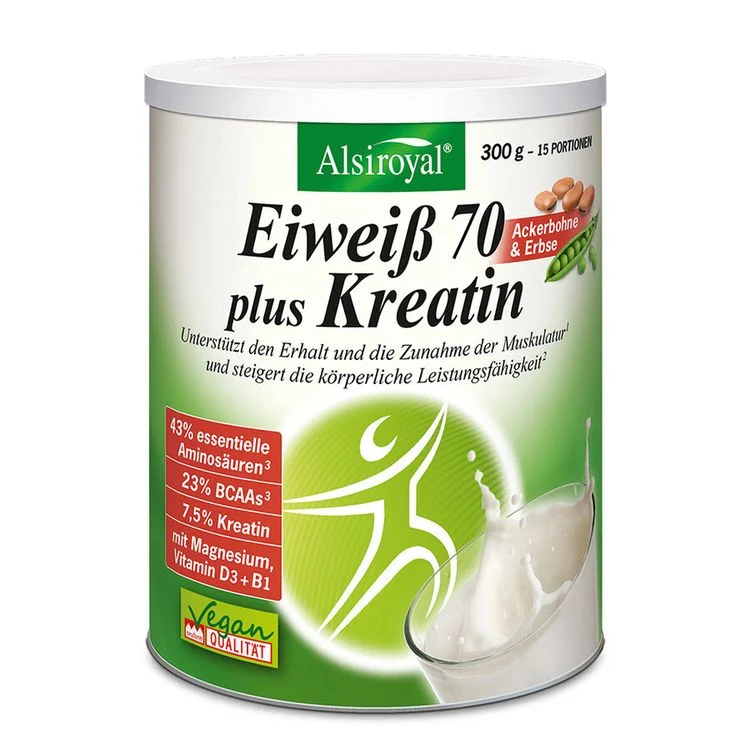 Alsiroyal - Eiweiß 70 plus Kreatin, 300g