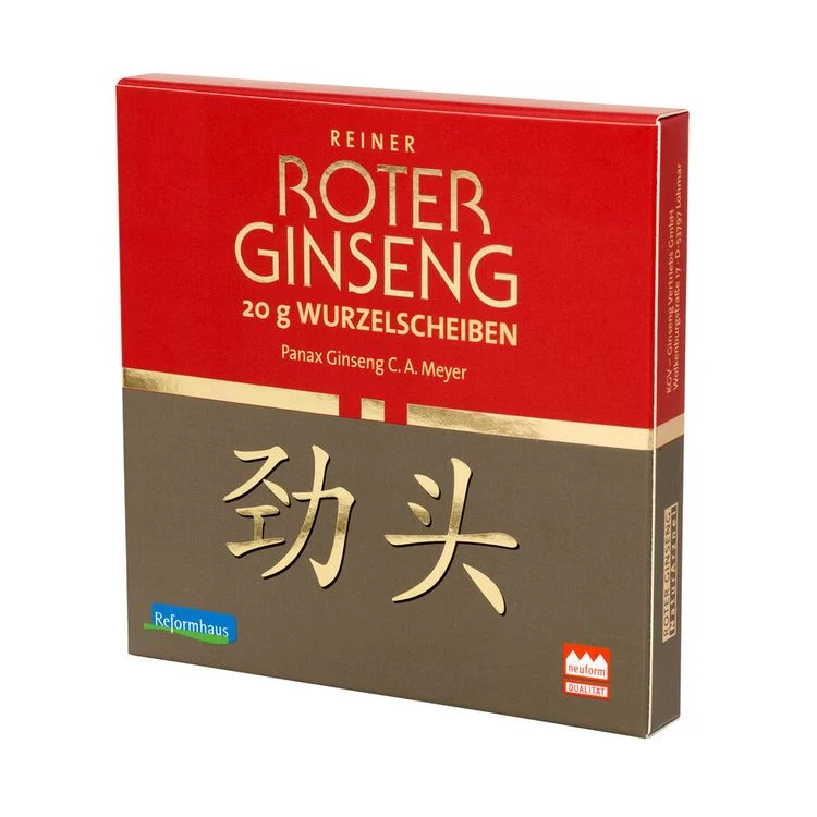 KGV - Roter Ginseng Wurzelscheiben 20g