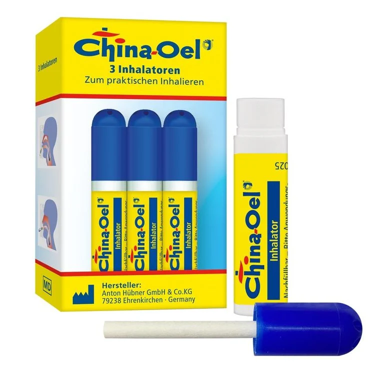 Hübner - China-Oel 3 Inhalatoren, 3St