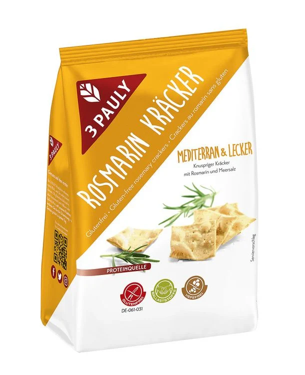 3-Pauly - Rosmarin Kräcker 125g