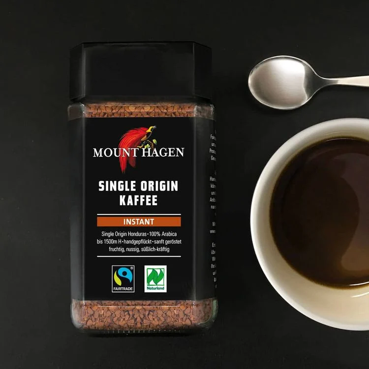 MOUNT HAGEN - Mount Hagen Single Origin Instant Kaffee, 100g