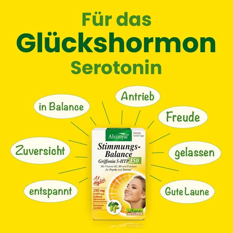 Alsiroyal - Stimmungs-Balance Griffonia, 30 Kaps.