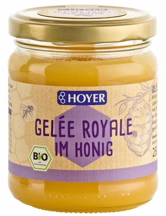 HOYER - Gelée Royale im Honig, 250g