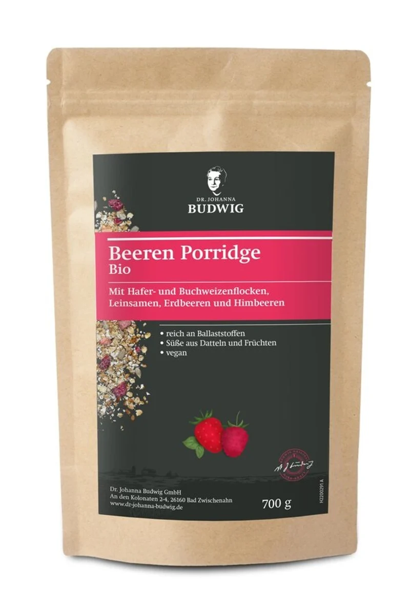 Dr. Johanna Budwig - Dr. Budwig Beeren Porridge 700g kbA