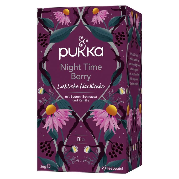 Pukka - Bio-Kräutertee Night Time Berry, 20x1,8g