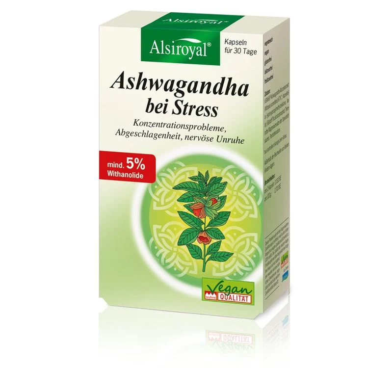 Alsiroyal - Ashwagandha bei Stress, 60 Stk.