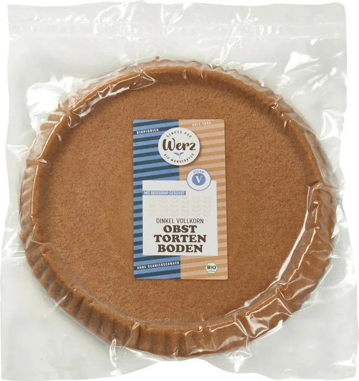 Werz - Obst Tortenboden, Dinkel Vollkorn, 400g