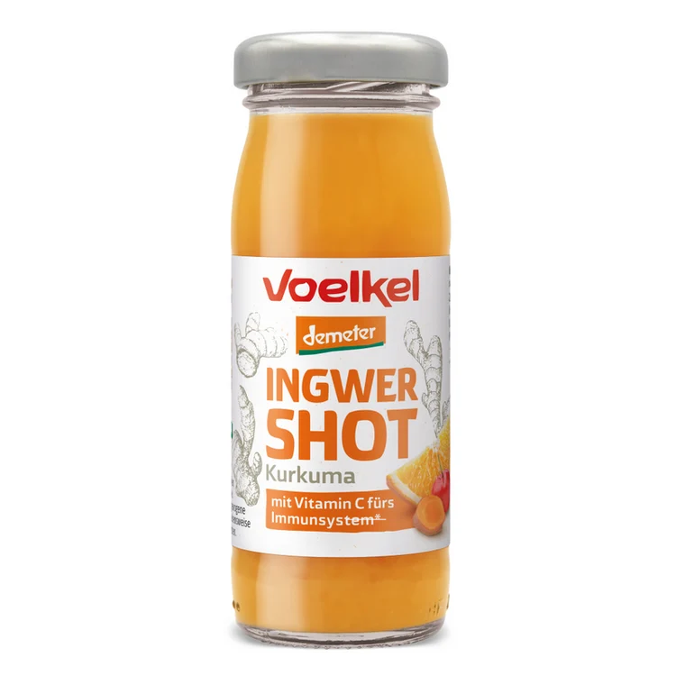 Voelkel - Ingwer Shot Kurkuma bio, 16x95ml