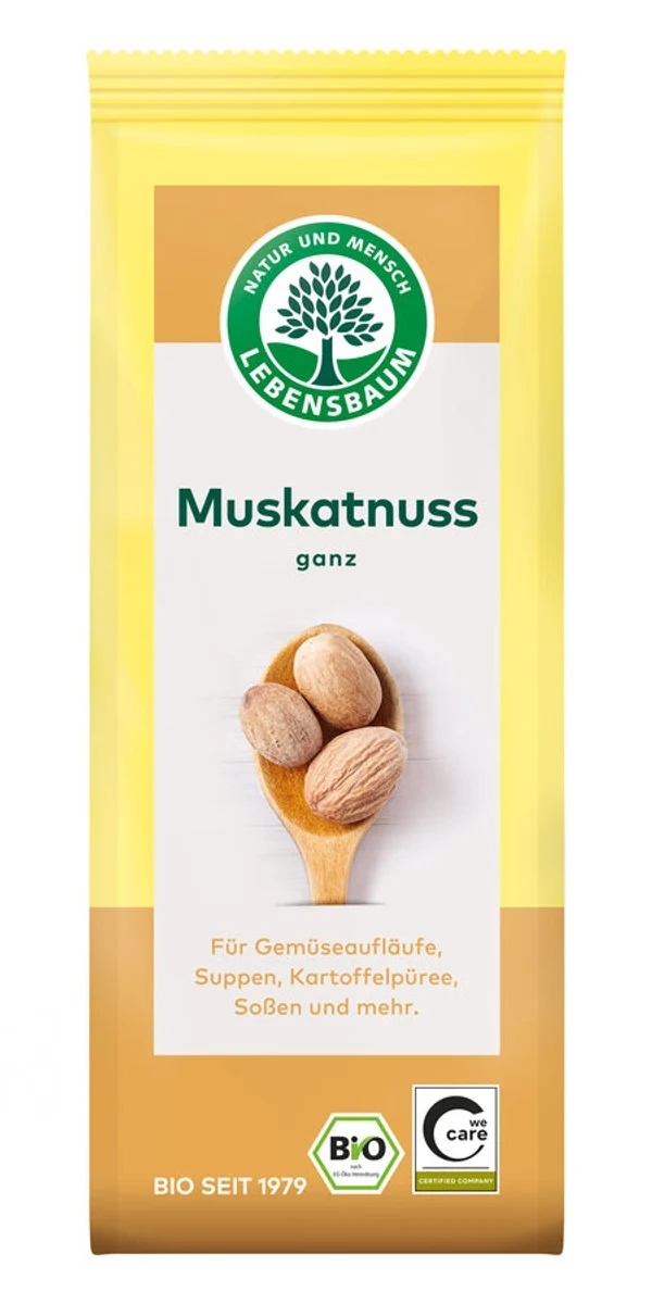 Lebensbaum - Muskatnuss ganz bio, 3St