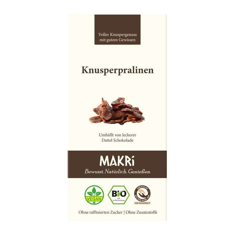Makri - Bio Knusperpralinen, 80g