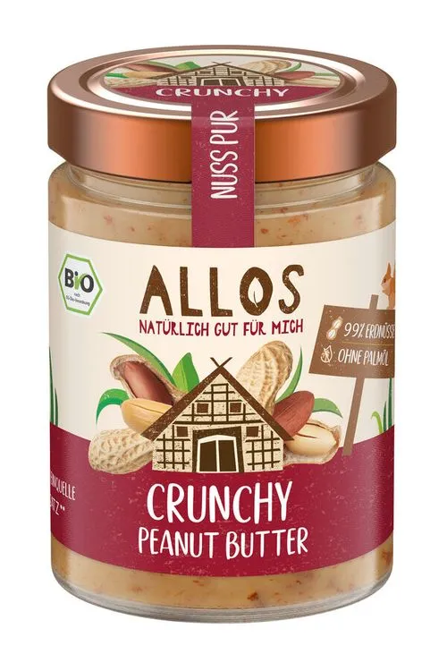 Allos - Peanut Butter Crunchy, 310g
