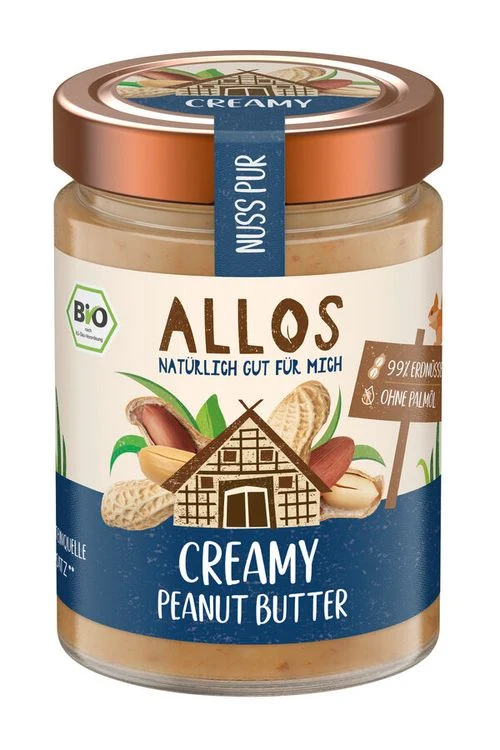 Allos - Peanut Butter Creamy, 310g