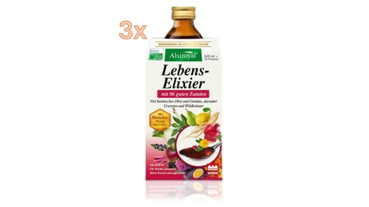 Alsiroyal - Lebens-Elixier 3x520ml