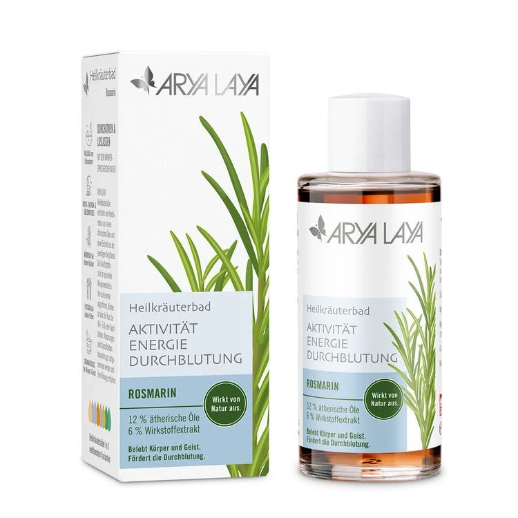 ARYA LAYA - Heilkräuterbad Rosmarin Durchblutung, 100ml