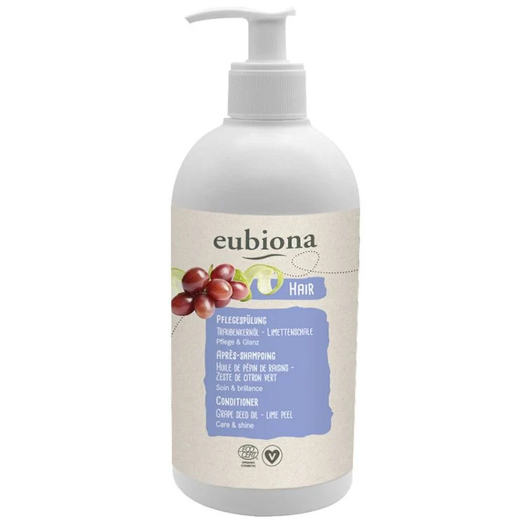 Eubiona - Pflegespülung Traubenkernöl - Limette, 500ml