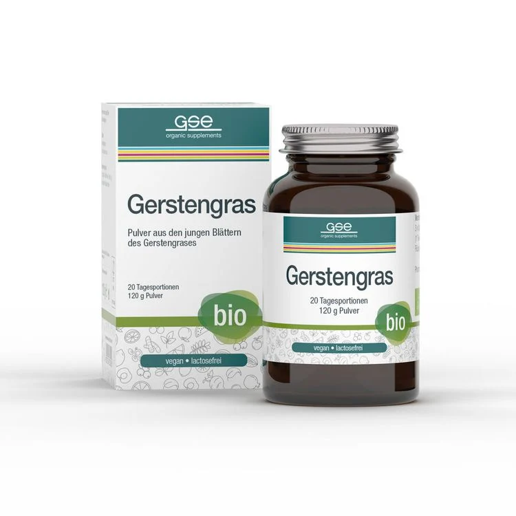 GSE - BIO Gerstengras Pulver, 120g