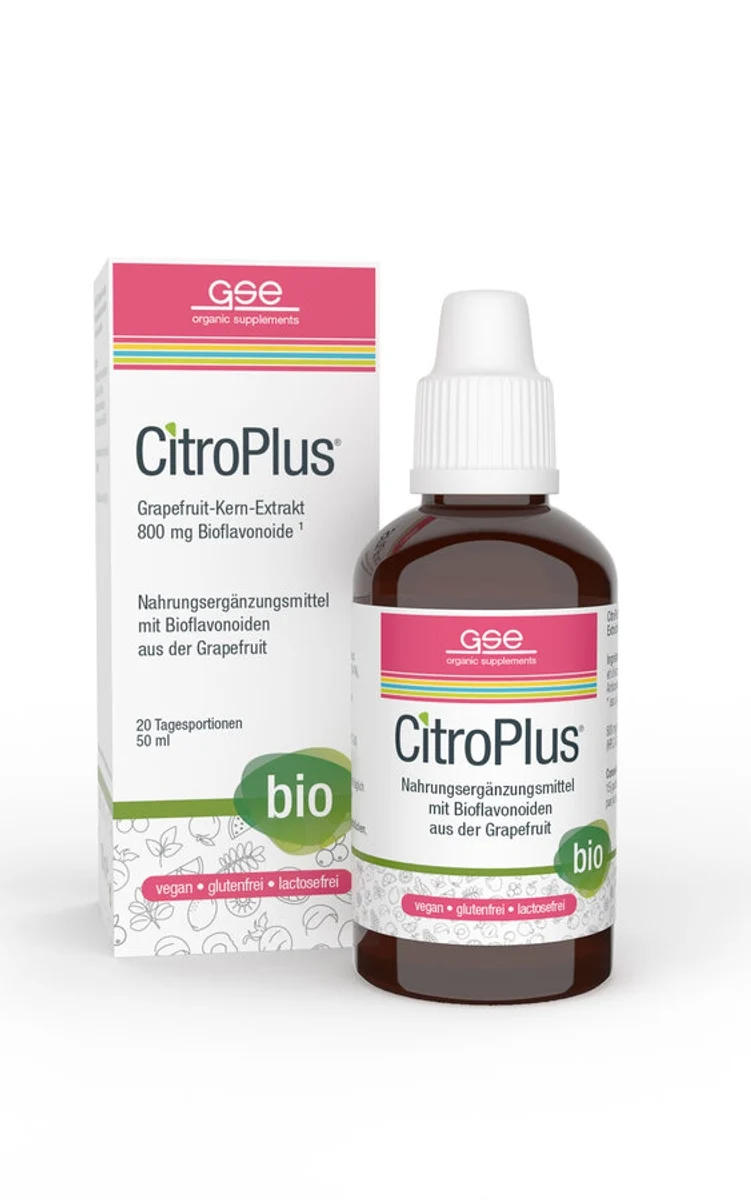 GSE - CitroPlus® 800 Grapefruit-Kern-Extrakt (Bio), 50ml