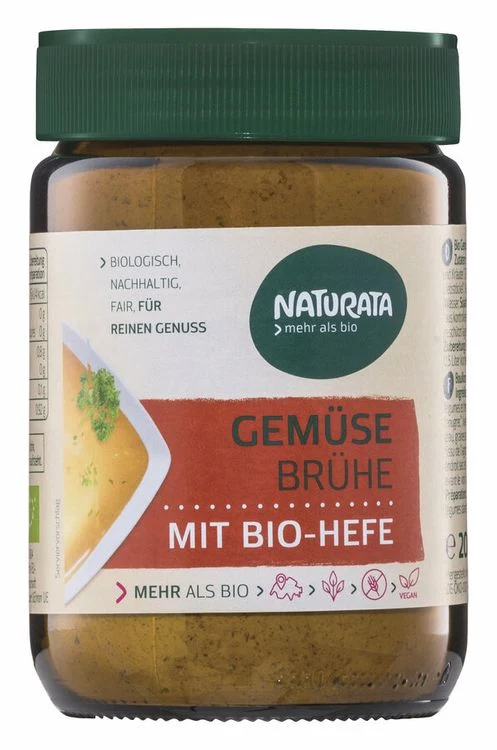 NATURATA - Gemüsebrühe mit Bio-Hefe, 200g