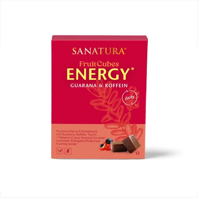 Sanatura - FruitCubes Energy 12er, 120g