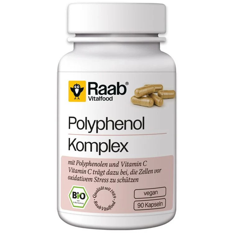 Raab Vitalfood - BIO Polyphenol Komplex 90 Kapseln à 450 mg