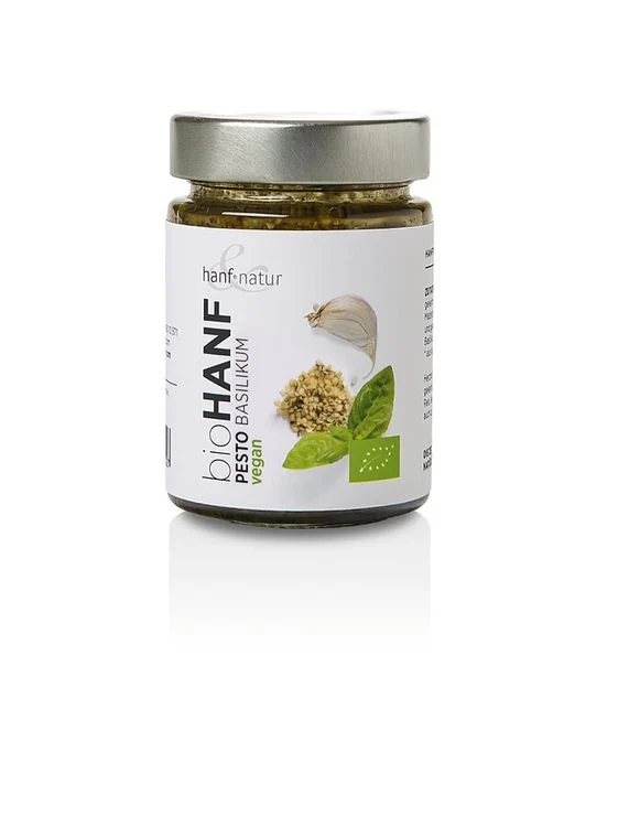 Hanf & Natur - Bio Hanf Pesto Basilikum, 150ml