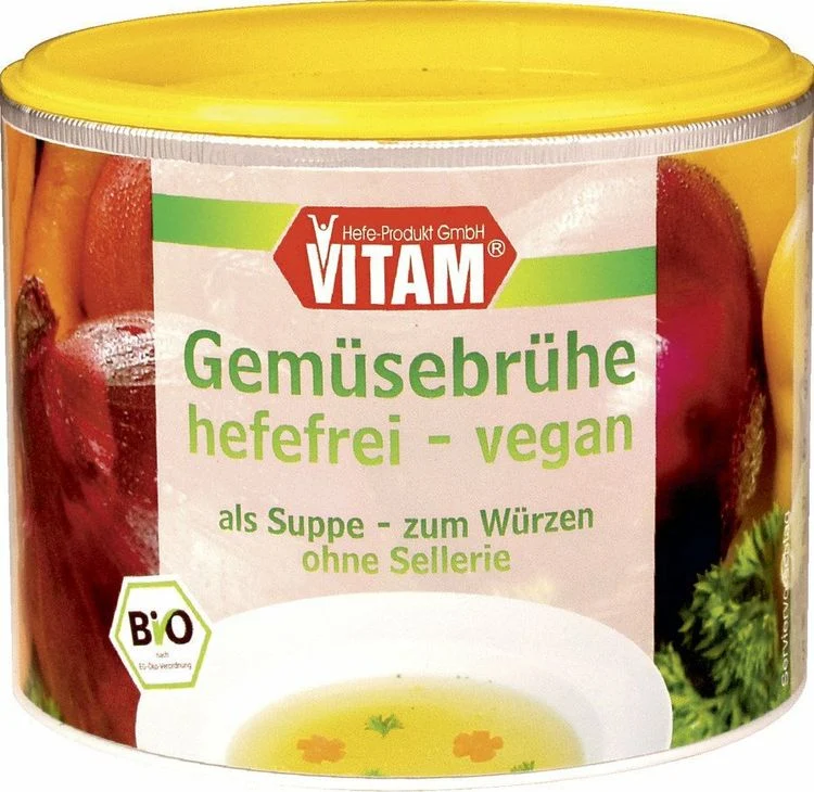 VITAM - Gemüsebrühe gekörnt hefefrei vegan bio, 210g