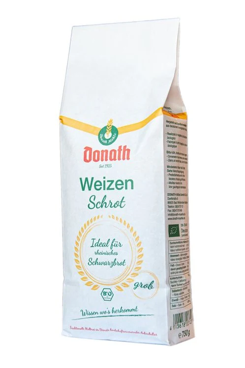 Donath - Weizenschrot grob bio, 750g