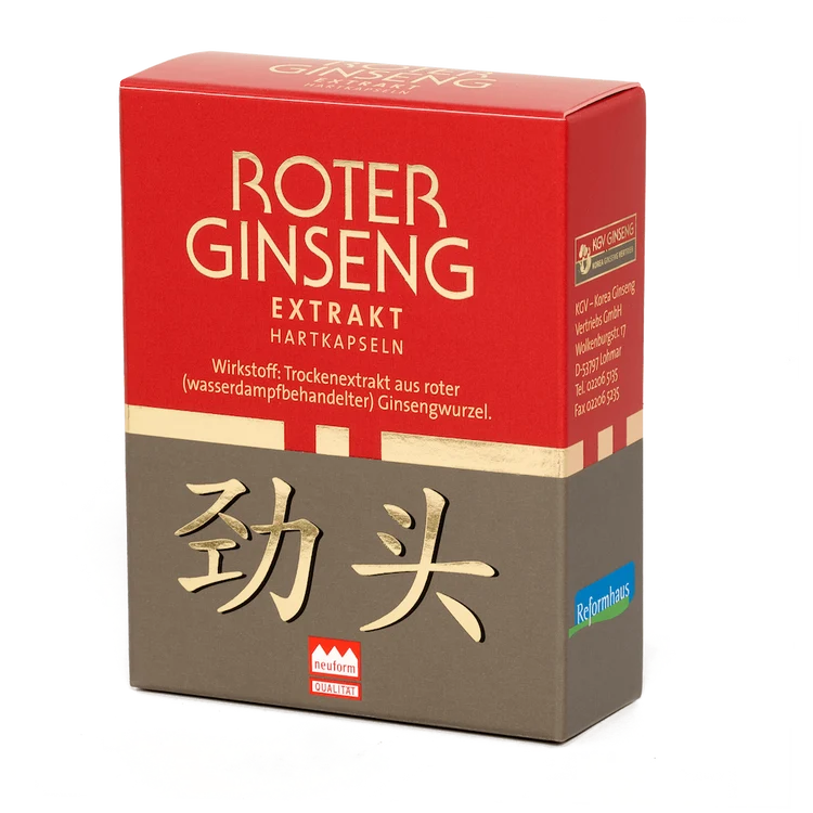 KGV - Roter Ginseng Extrakt Hartkapseln 30Stk