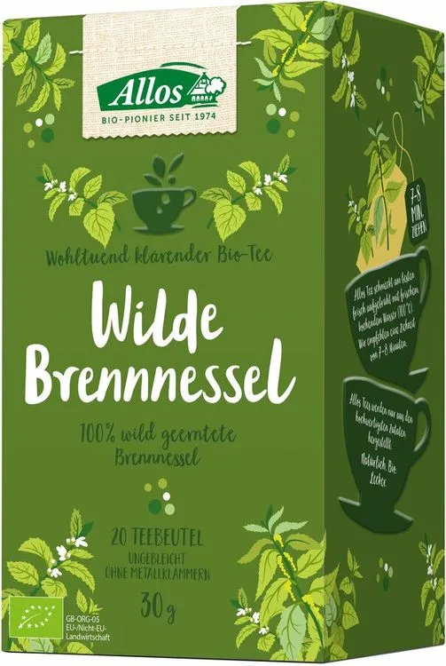 Allos - Wilde Brennnessel Tee bio 30g