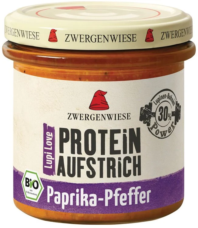 Zwergenwiese - LupiLove Protein Paprika-Pfeffer bio vegan 135g
