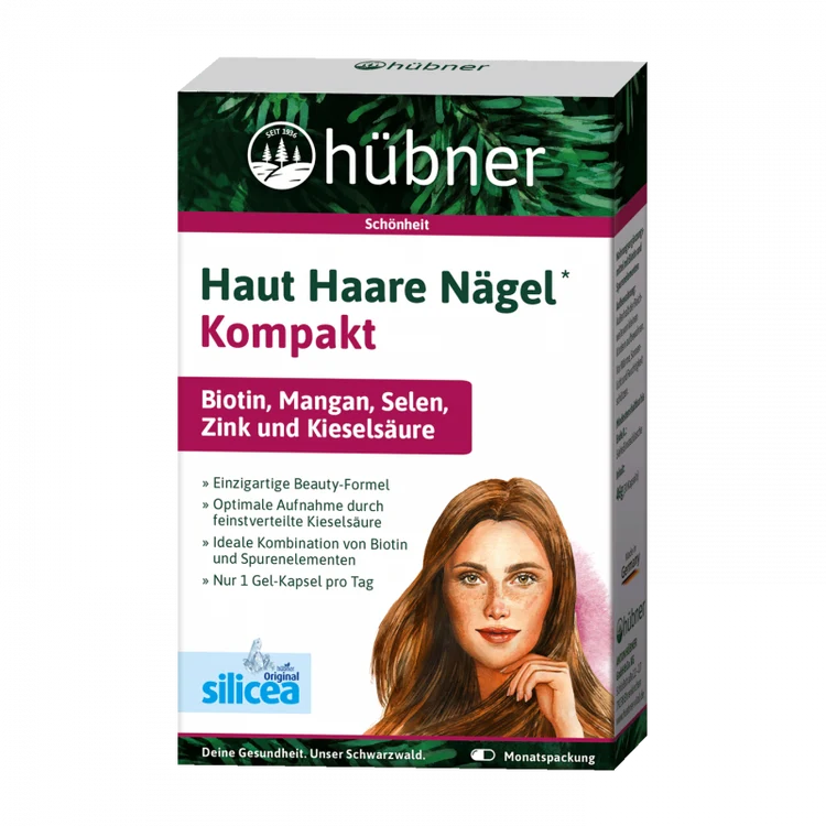 Hübner - Haut Haare Nägel Kompakt 30 Kapseln