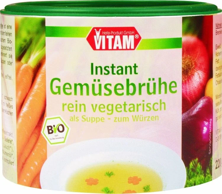 VITAM - Gemüsebrühe gekörnt vegan bio, 200g