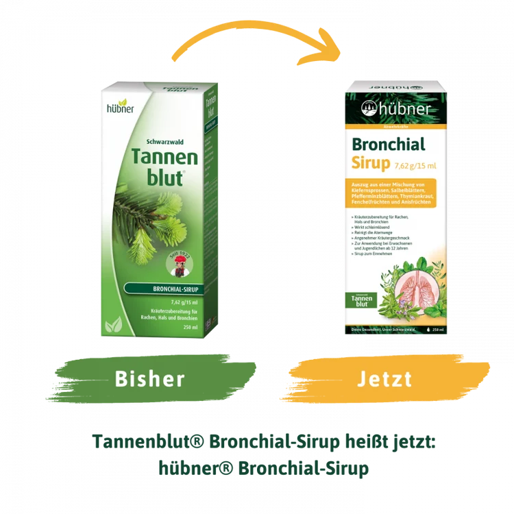 Hübner - Bronchial-Sirup, 250ml