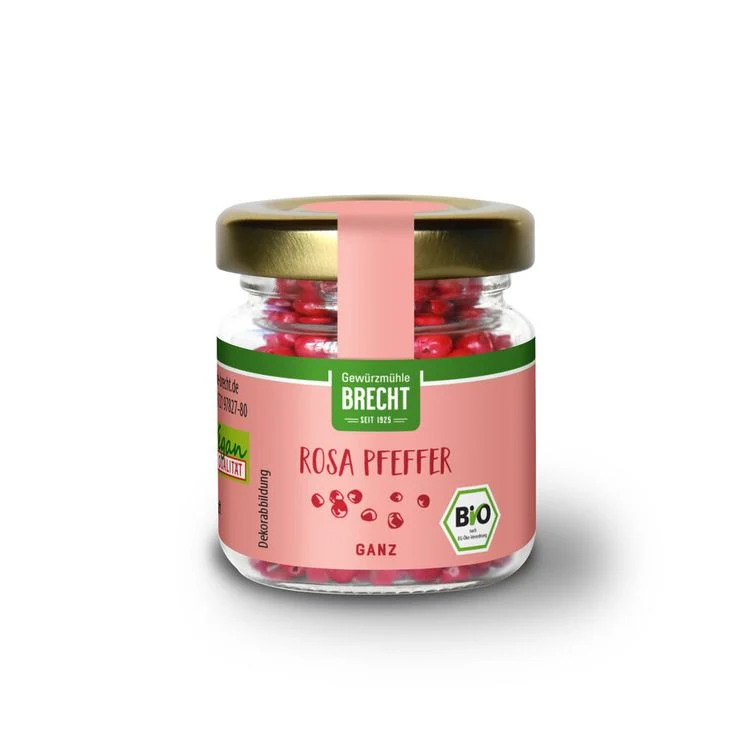 Brecht - Rosa Pfeffer ganz, bio 10g