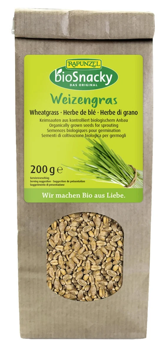 Rapunzel - Weizengras bioSnacky, 200g