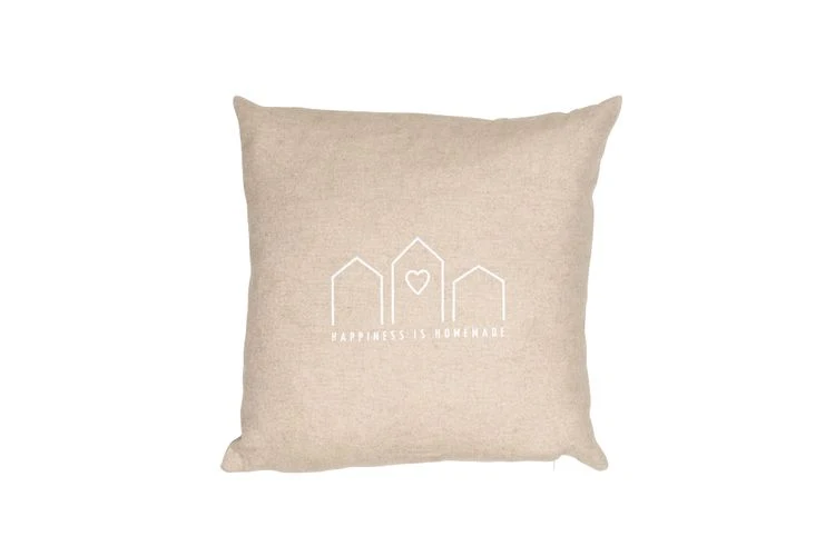 Herbalind - Flanell Zirbenkissen 30x30cm, natur