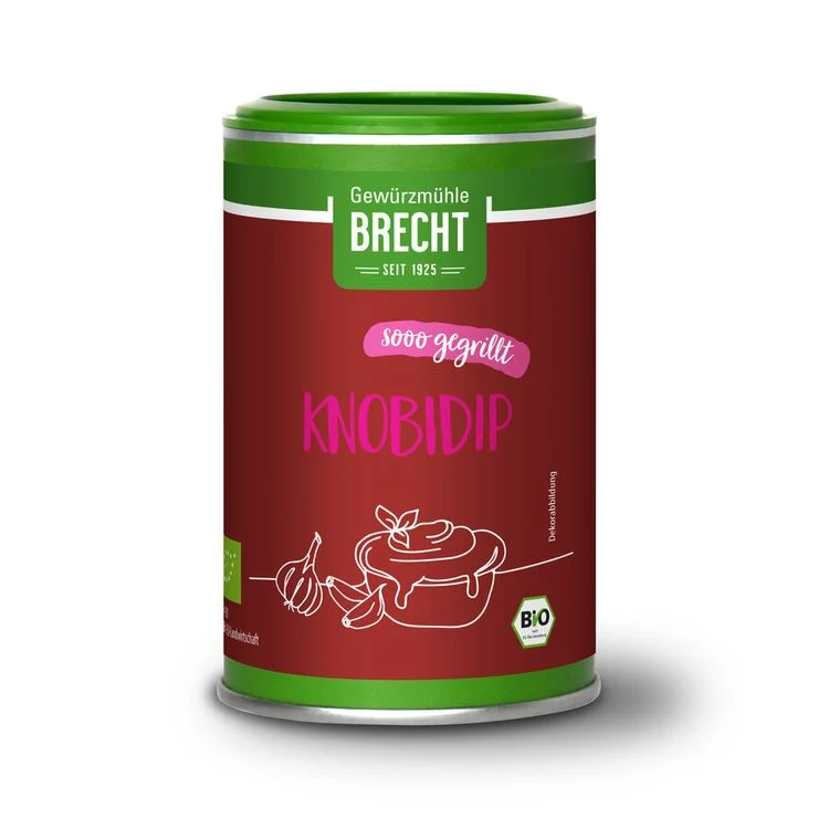 Brecht - Knobidip Gewürz bio, 90g