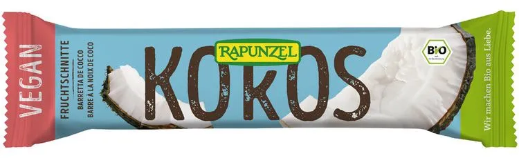 Rapunzel - Fruchtschnitte Kokos bio 40g