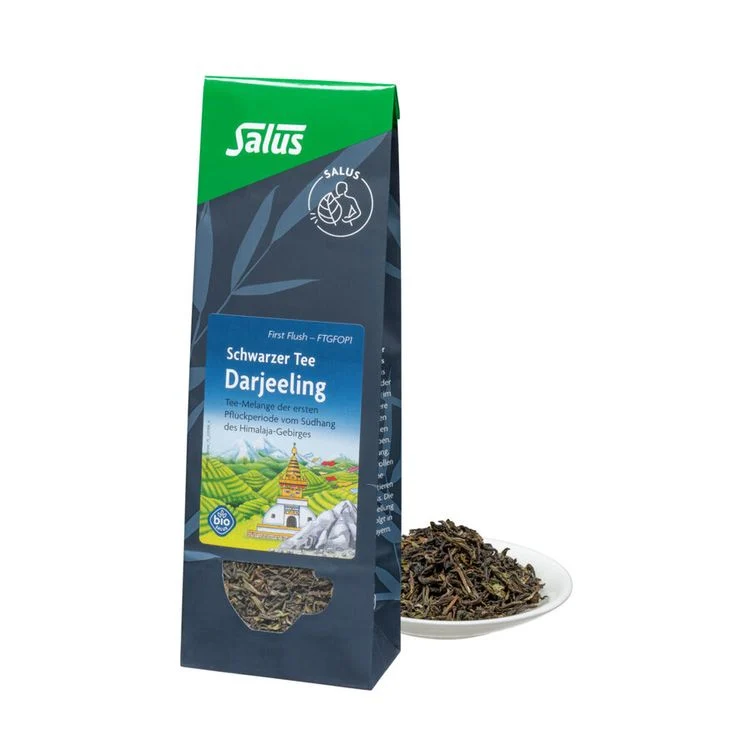 Salus - Darjeeling, Schwarzer Tee bio, 75g