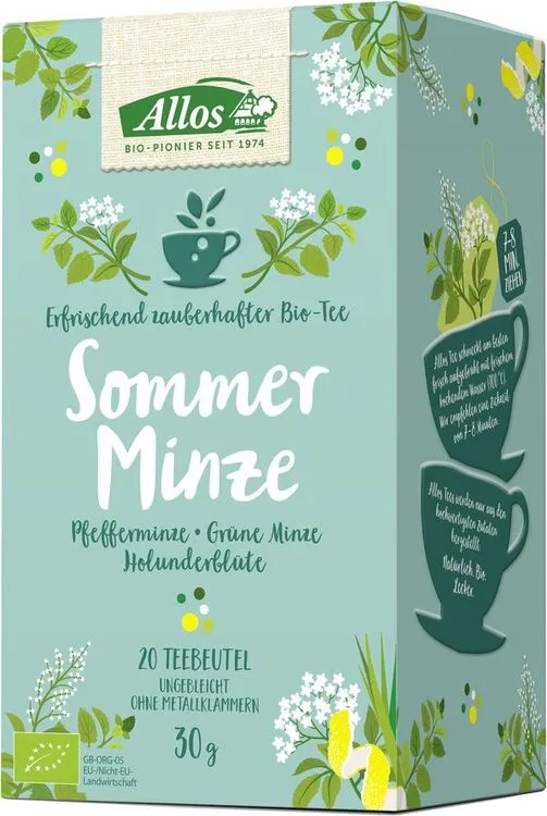 Allos - Sommer Minze Tee bio 20 Beutel