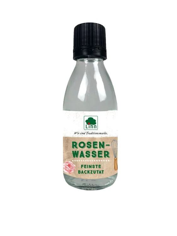 Lihn - Rosenwasser zum Backen, 50 ml