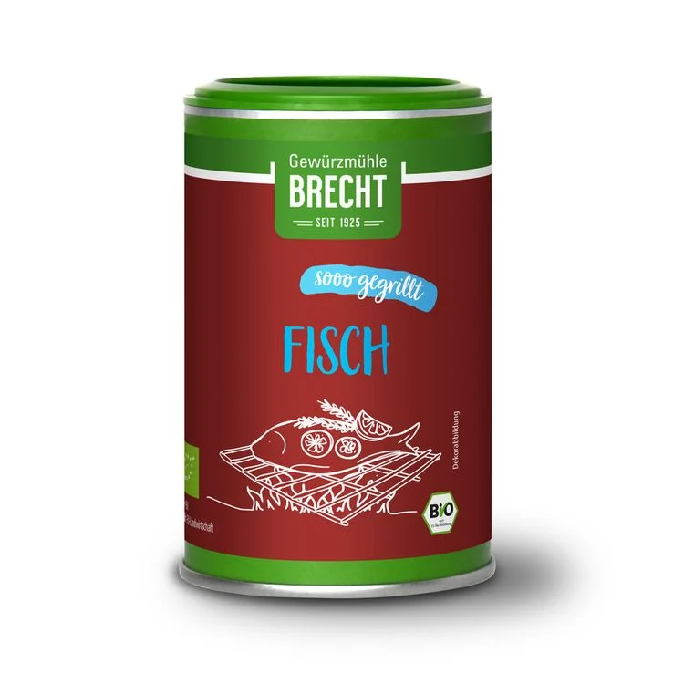 Brecht - Würzmischung Fisch bio, 70g