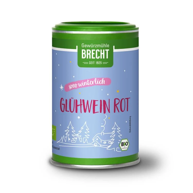 Brecht - Glühwein rot bio, 50g