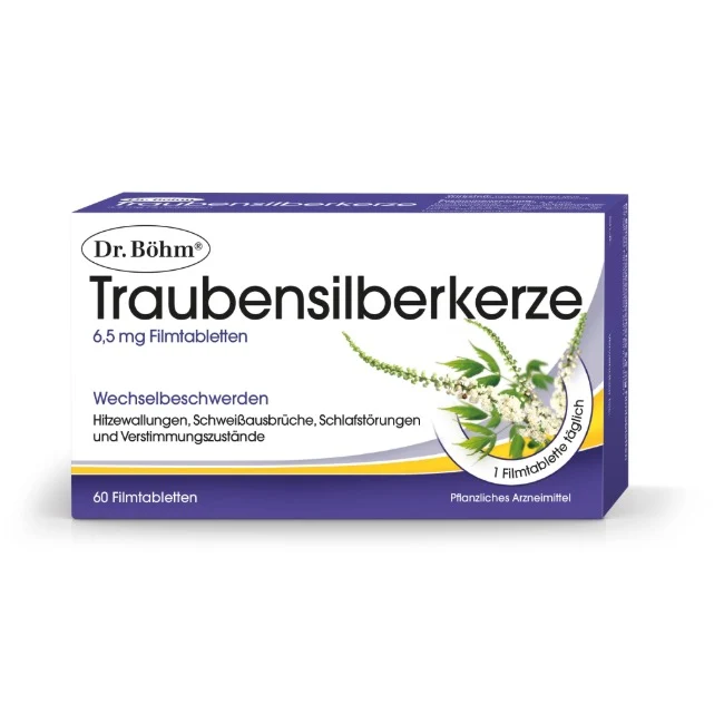 Dr. Böhm® Traubensilberkerze, 60 Stück