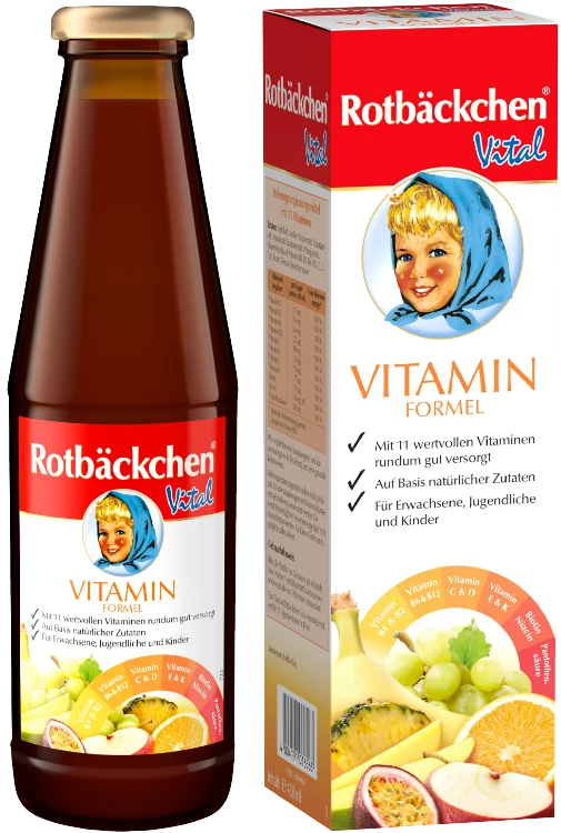 Rotbäckchen - Vital Vitaminformel, 450ml