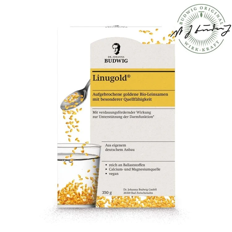 Dr. Johanna Budwig - Linugold Leinsamen, 350g